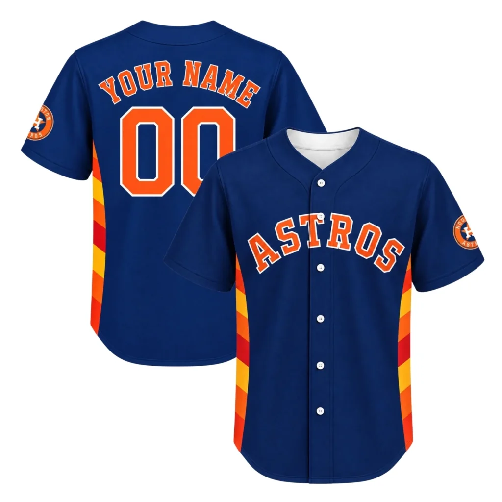 Houston Astros Navy Jersey – Stadium Ready Fan Style