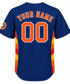Houston Astros Navy Jersey – back view