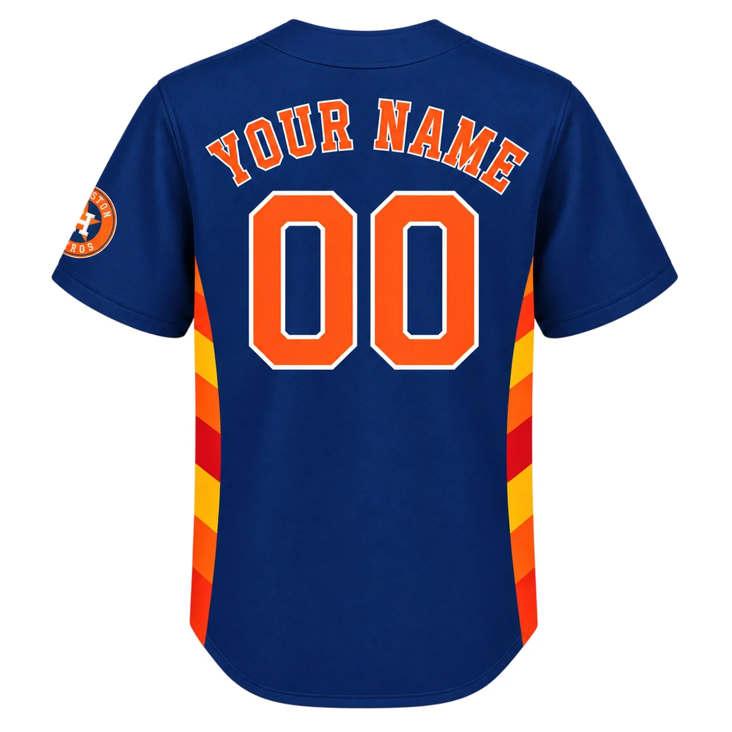 Houston Astros Navy Jersey – back view