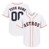 Houston Astros White Custom Jersey