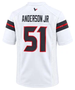Houston Texans Will Anderson Jr. Rivalries Jersey – back view
