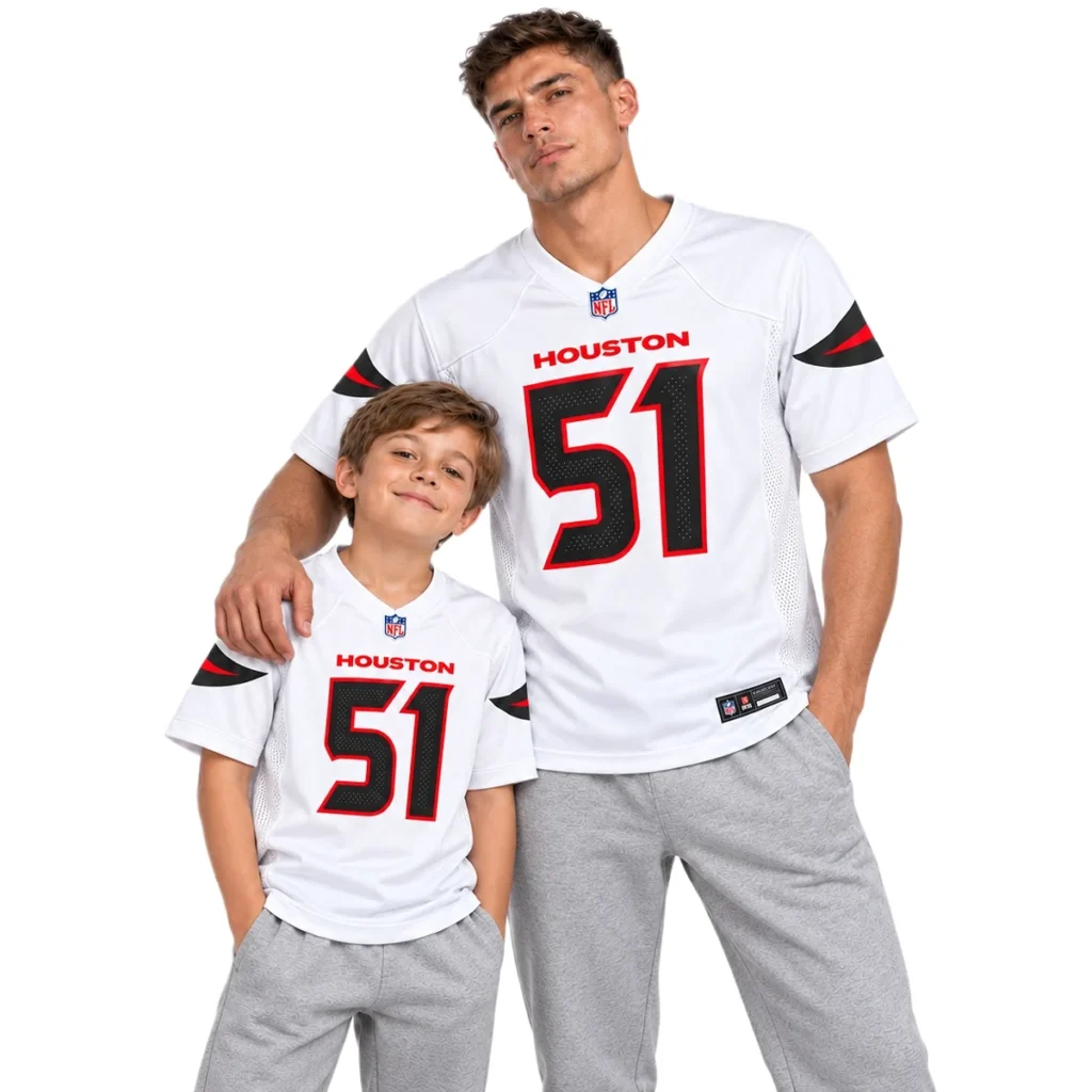 Houston Texans Will Anderson Jr. Rivalries Jersey – Personalized Fan Edition