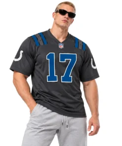 Indianapolis Colts Daniel Jones Rivalries Jersey – model front view
