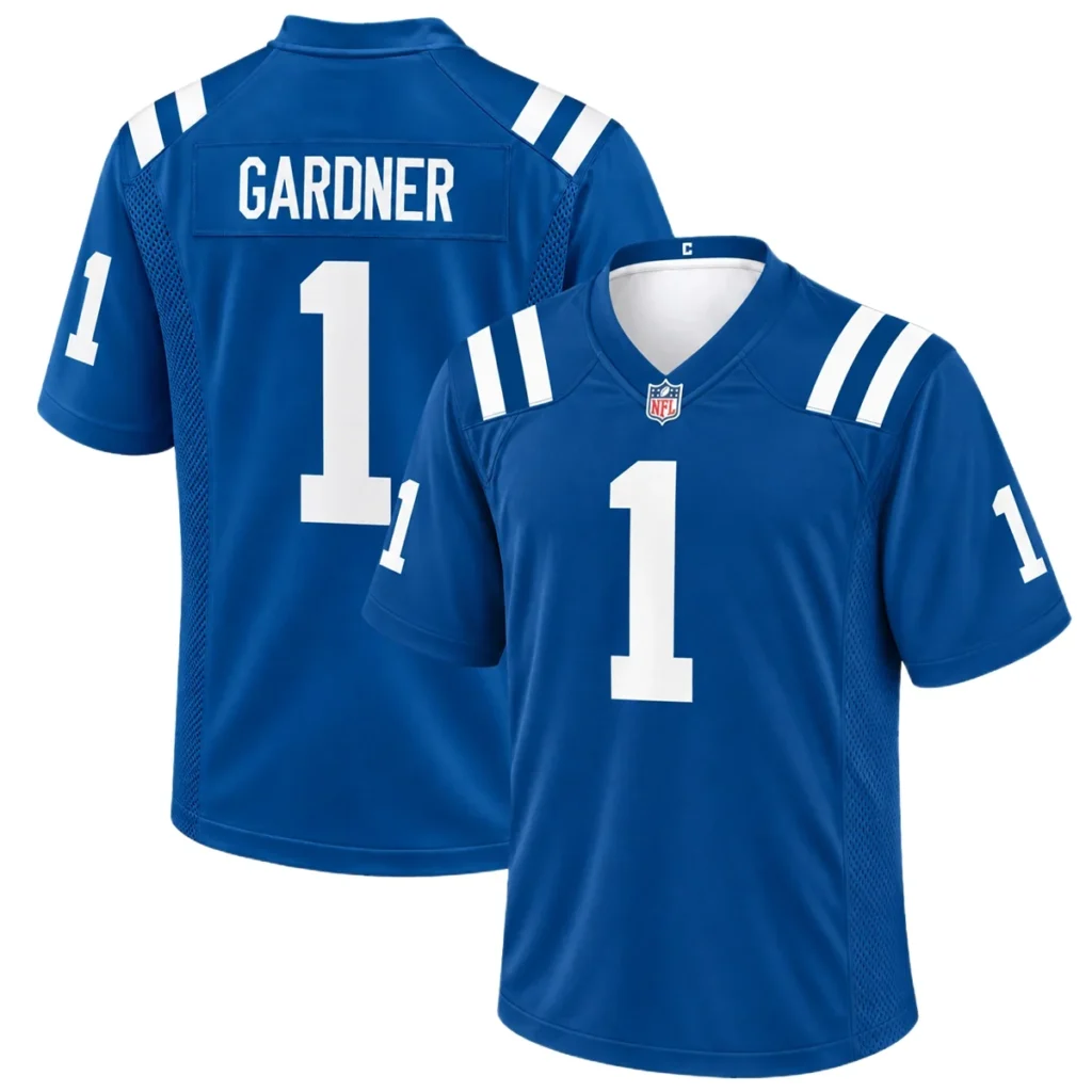 Indianapolis Colts Sauce Gardner Royal Blue Home Jersey – Game Day Fan Jersey