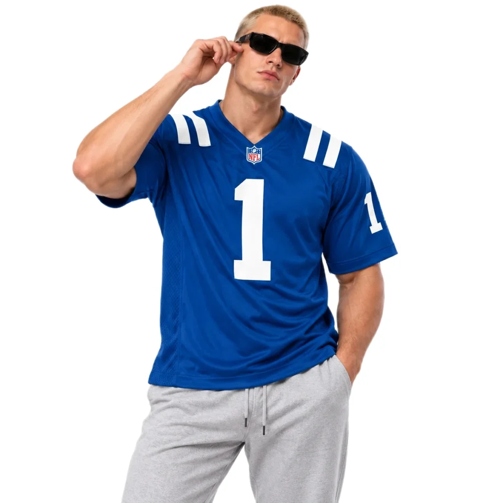 Indianapolis Colts Sauce Gardner Royal Blue Home Jersey – Game Day Fan Jersey