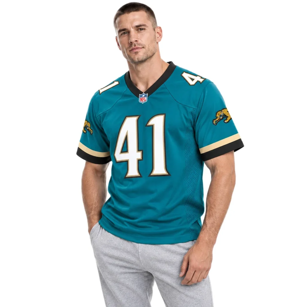 Jacksonville Jaguars Josh Hines Allen Teal Throwback Jersey – Game Day Fan Jersey