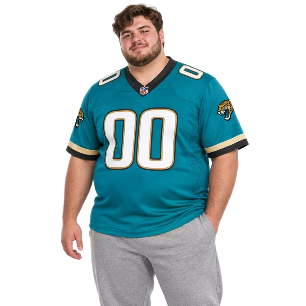 Jacksonville Jaguars Teal Alternate Custom Jersey – Matchday Fan Edition