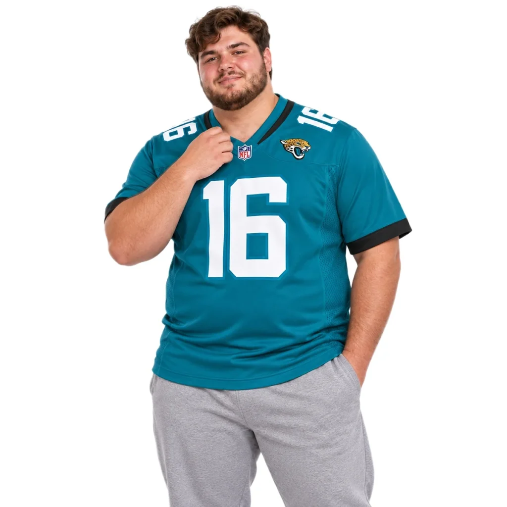Jacksonville Jaguars Trevor Lawrence Teal Jersey – Matchday Fan Edition