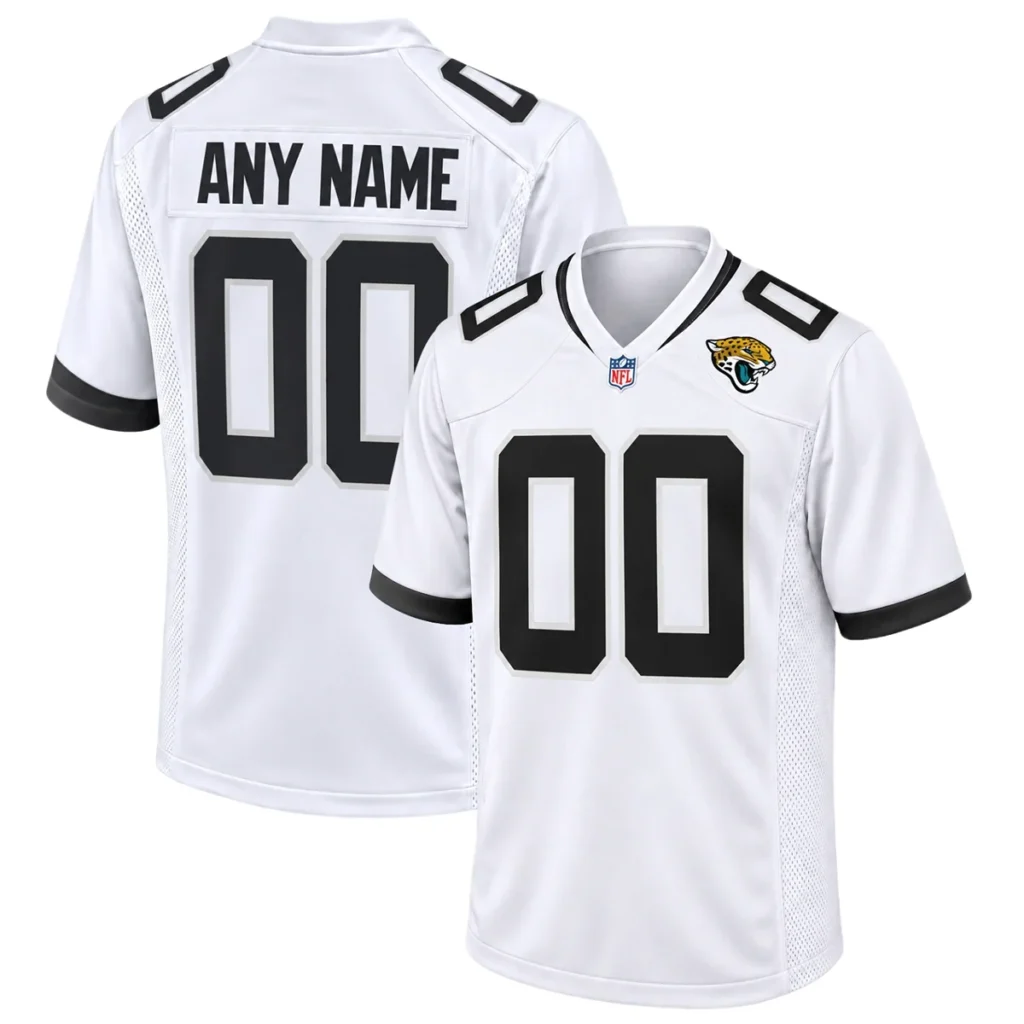 Jacksonville Jaguars White Custom Jersey – Personalized Fan Edition
