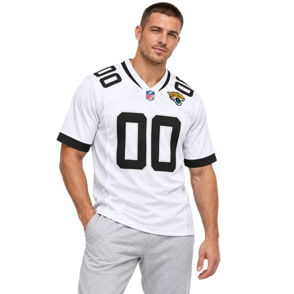 Jacksonville Jaguars White Custom Jersey – Personalized Fan Edition