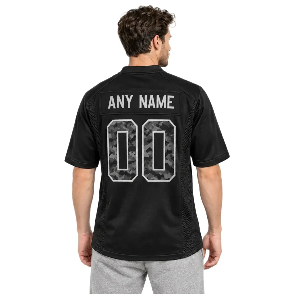 Kansas City Chiefs Black Big Size Jersey – Season Pride Edition