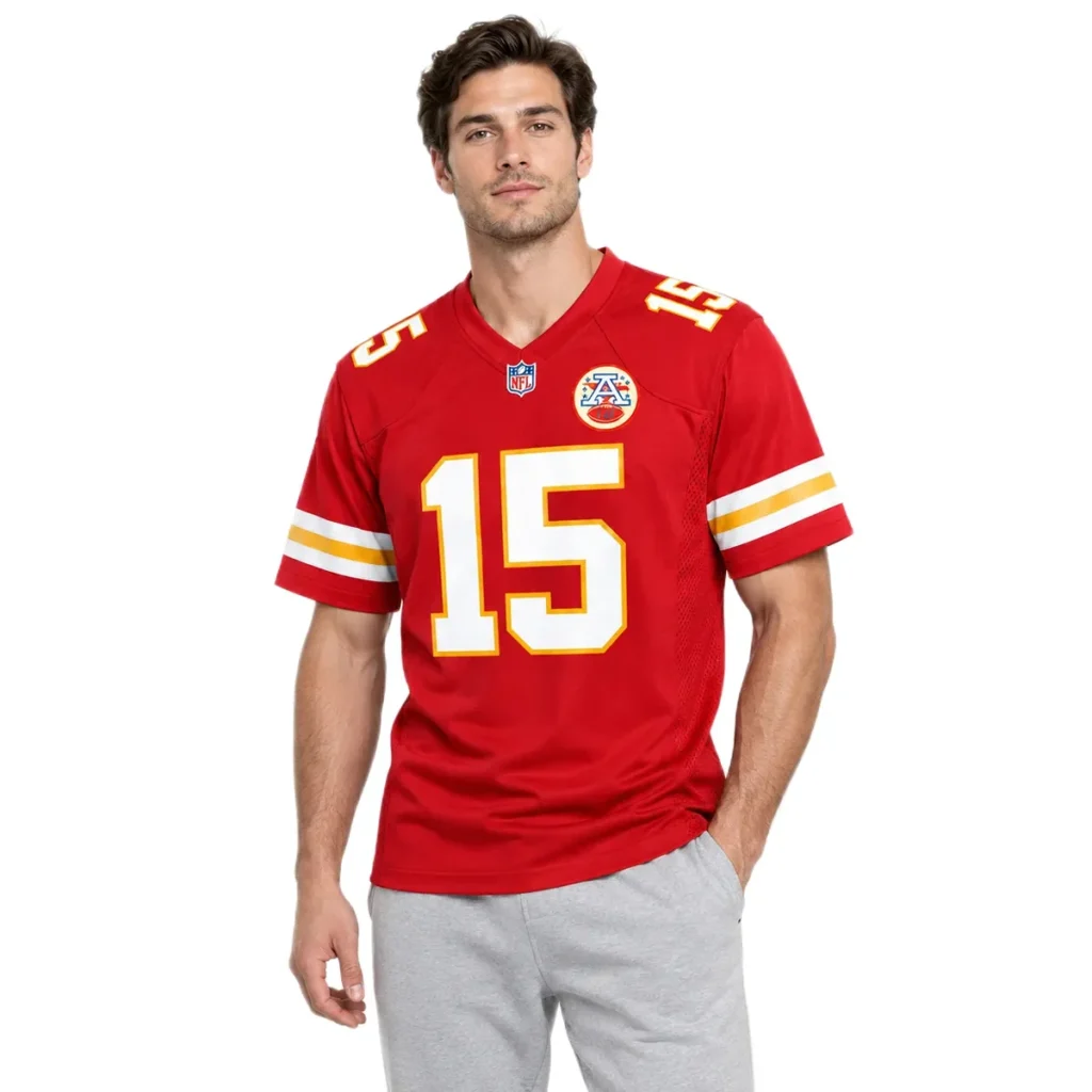 Kansas City Chiefs Patrick Mahomes Jersey – Matchday Fan Edition