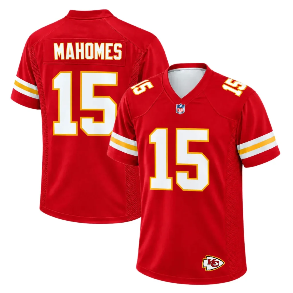Kansas City Chiefs Patrick Mahomes Jersey – Stadium Ready Fan Style