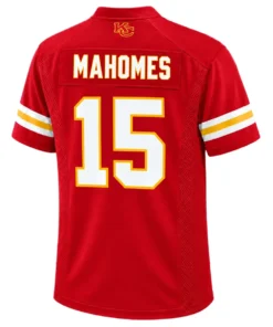 Kansas City Chiefs Patrick Mahomes Red Jersey – back view