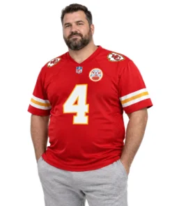 Kansas City Chiefs Rashee Rice Jersey – model view