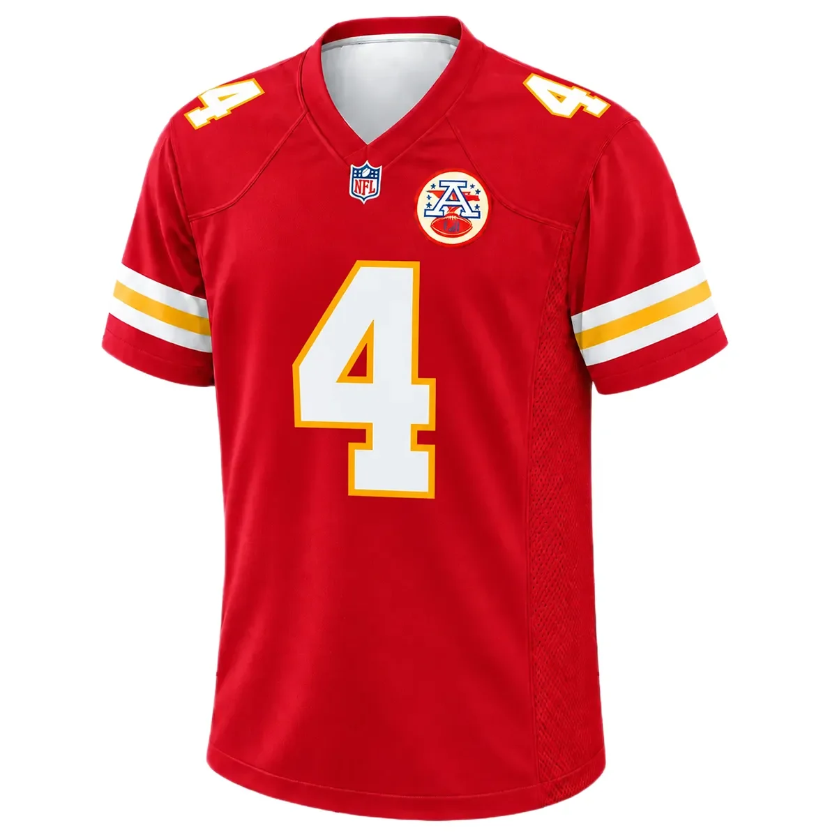 Kansas City Chiefs Rashee Rice Red Jersey – front view