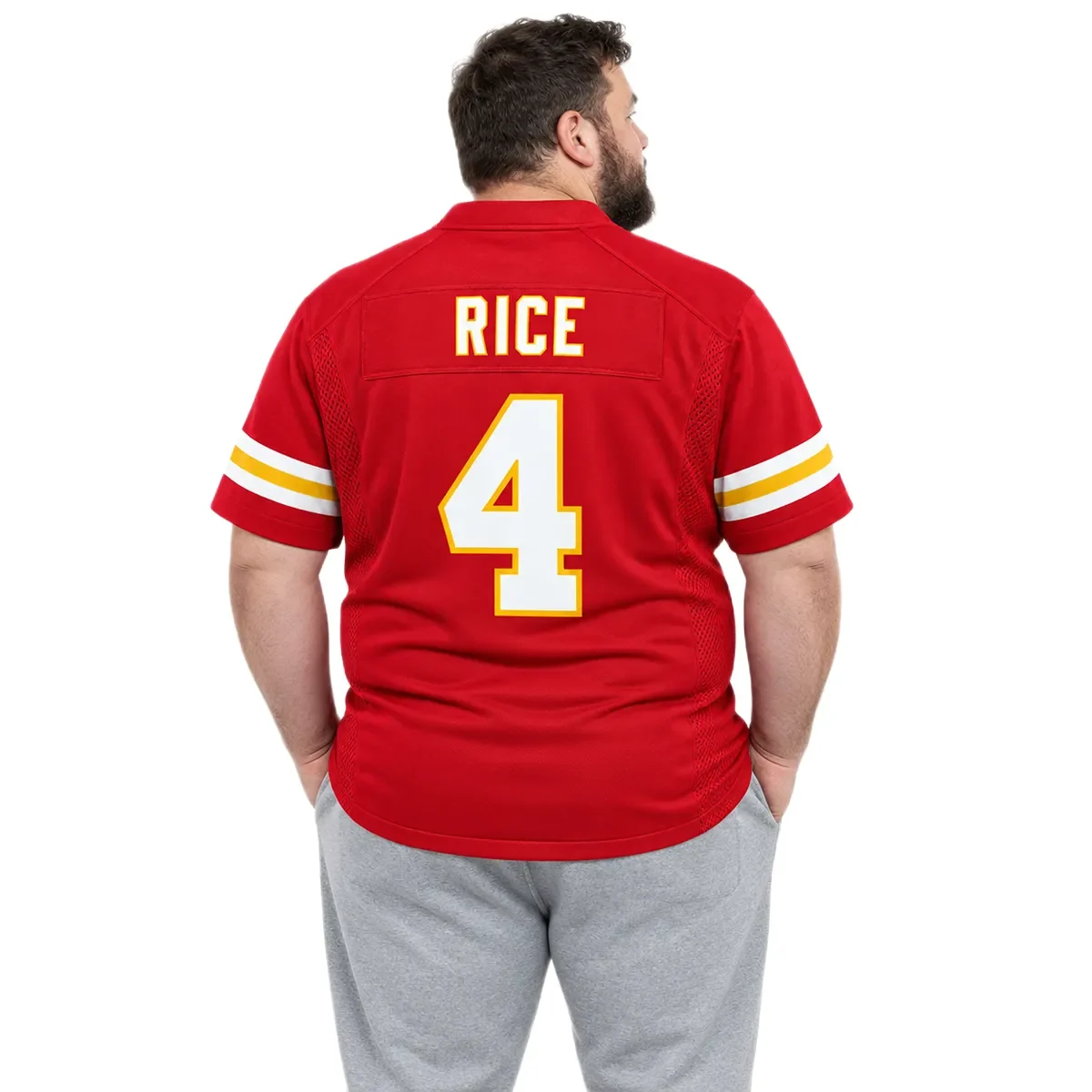 Kansas City Chiefs Rashee Rice Red Jersey – alternate view 2