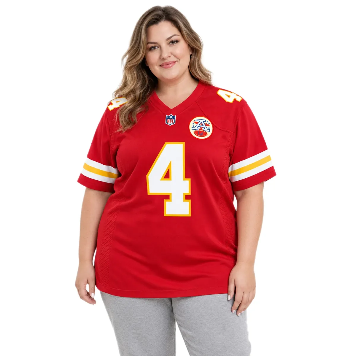 Kansas City Chiefs Rashee Rice Red Jersey – alternate view 5