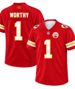 Kansas City Chiefs Xavier Worthy Home Jersey