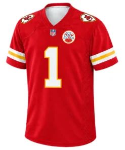 Kansas City Chiefs Xavier Worthy Home Jersey – front view