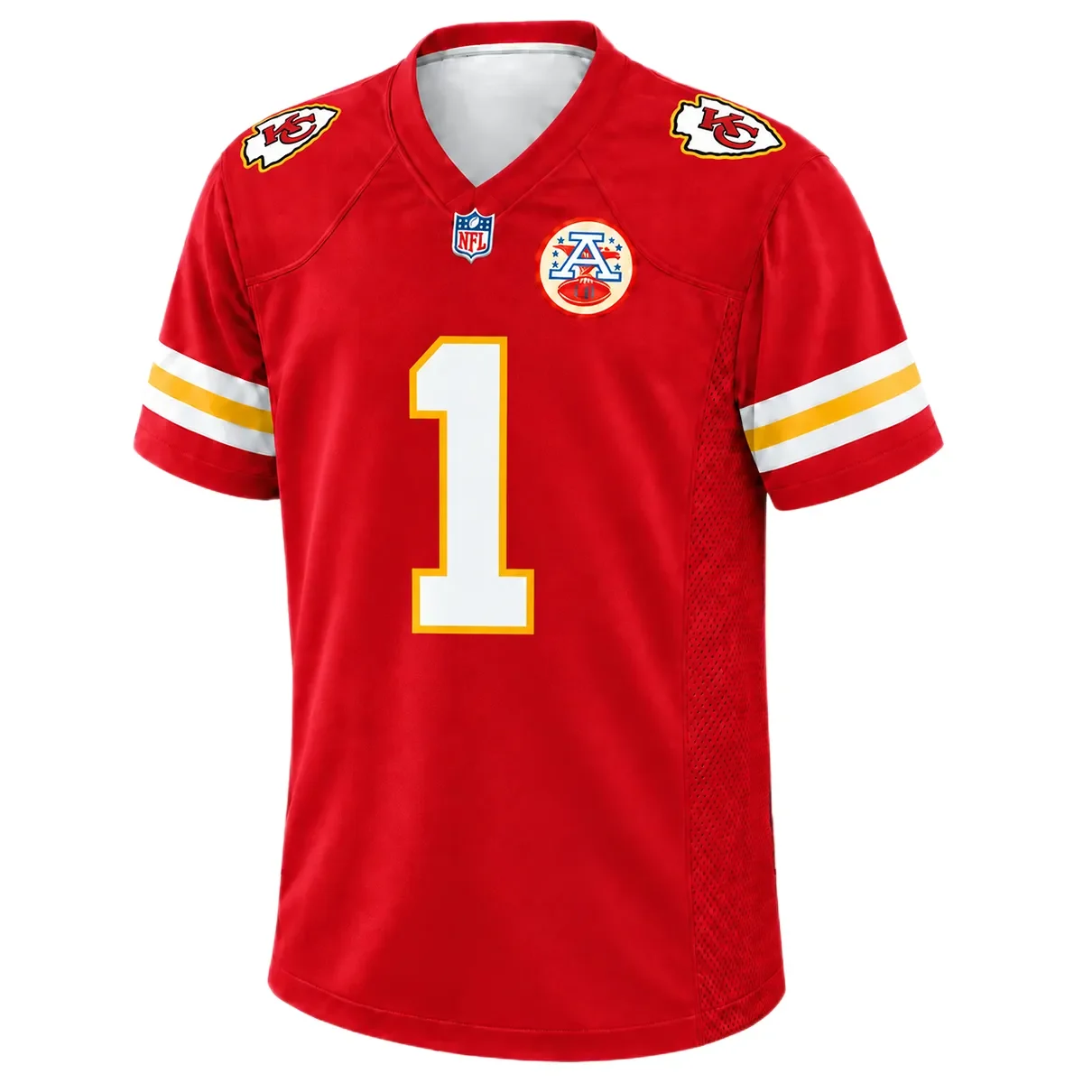Kansas City Chiefs Xavier Worthy Home Jersey – front view
