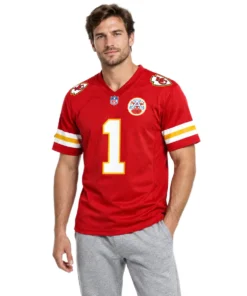 Kansas City Chiefs Xavier Worthy Home Jersey – alternate view 5