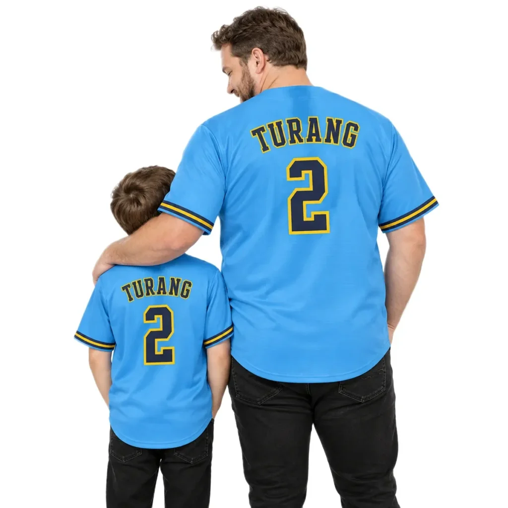 Kids Milwaukee Brewers Brice Turang Blue Jersey – Stadium Ready Fan Style