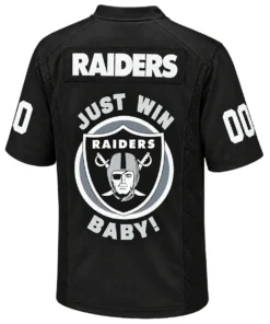 Las Vegas Raiders Custom Jersey – back view