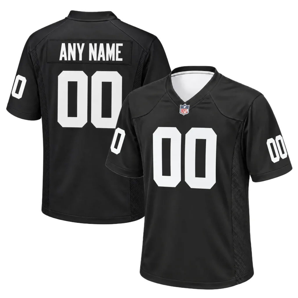 Las Vegas Raiders Home Custom Jersey – Name & Number Fan Jersey
