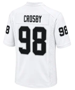 Las Vegas Raiders Maxx Crosby Jersey – back view