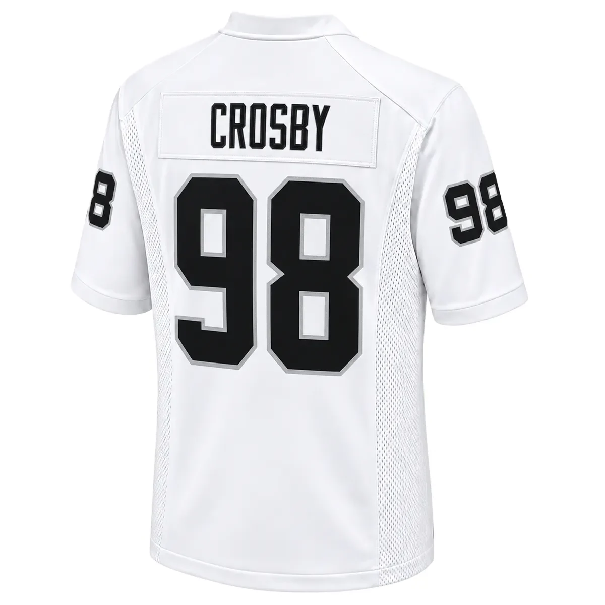 Las Vegas Raiders Maxx Crosby Jersey – back view