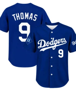 Los Angeles Dodgers Alek Thomas Blue Jersey