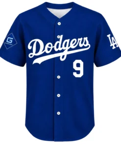 Los Angeles Dodgers Alek Thomas Jersey – front view