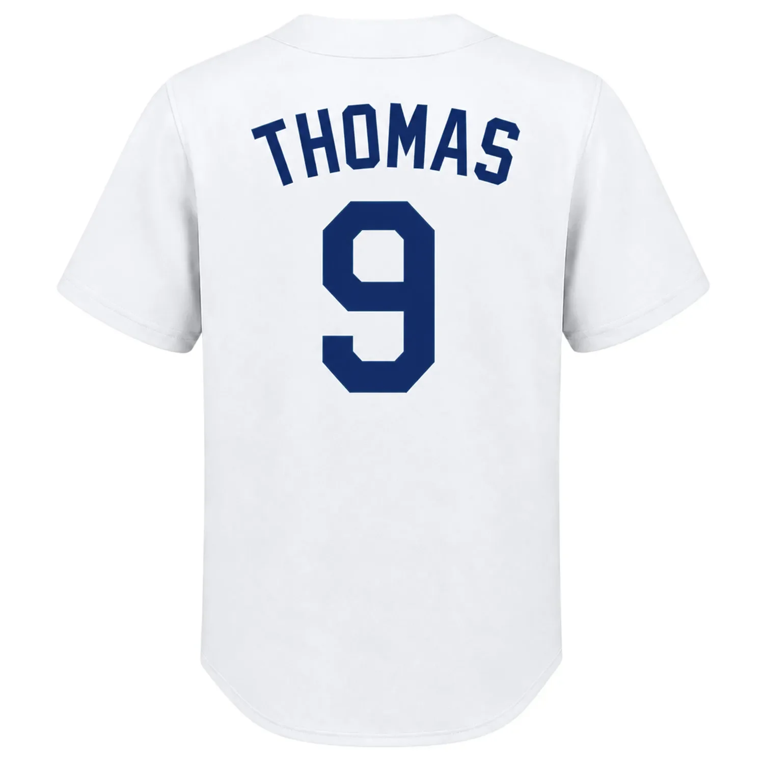 Los Angeles Dodgers Alek Thomas White Jersey – back view