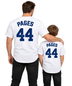Los Angeles Dodgers Andy Pages White Jersey – dad son view