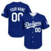 Los Angeles Dodgers Blue Custom Jersey