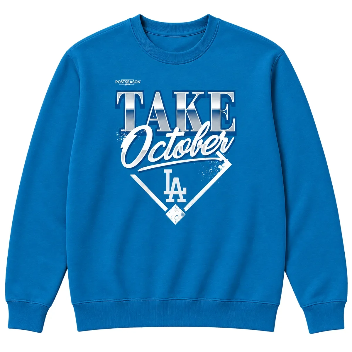 Los Angeles Dodgers Blue Locker Room Champions Sweatshirt – front view