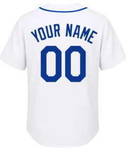 Los Angeles Dodgers Custom Jersey – back view
