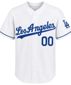 Los Angeles Dodgers Custom Jersey – front view