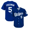 Los Angeles Dodgers Freddie Freeman Blue Home Jersey