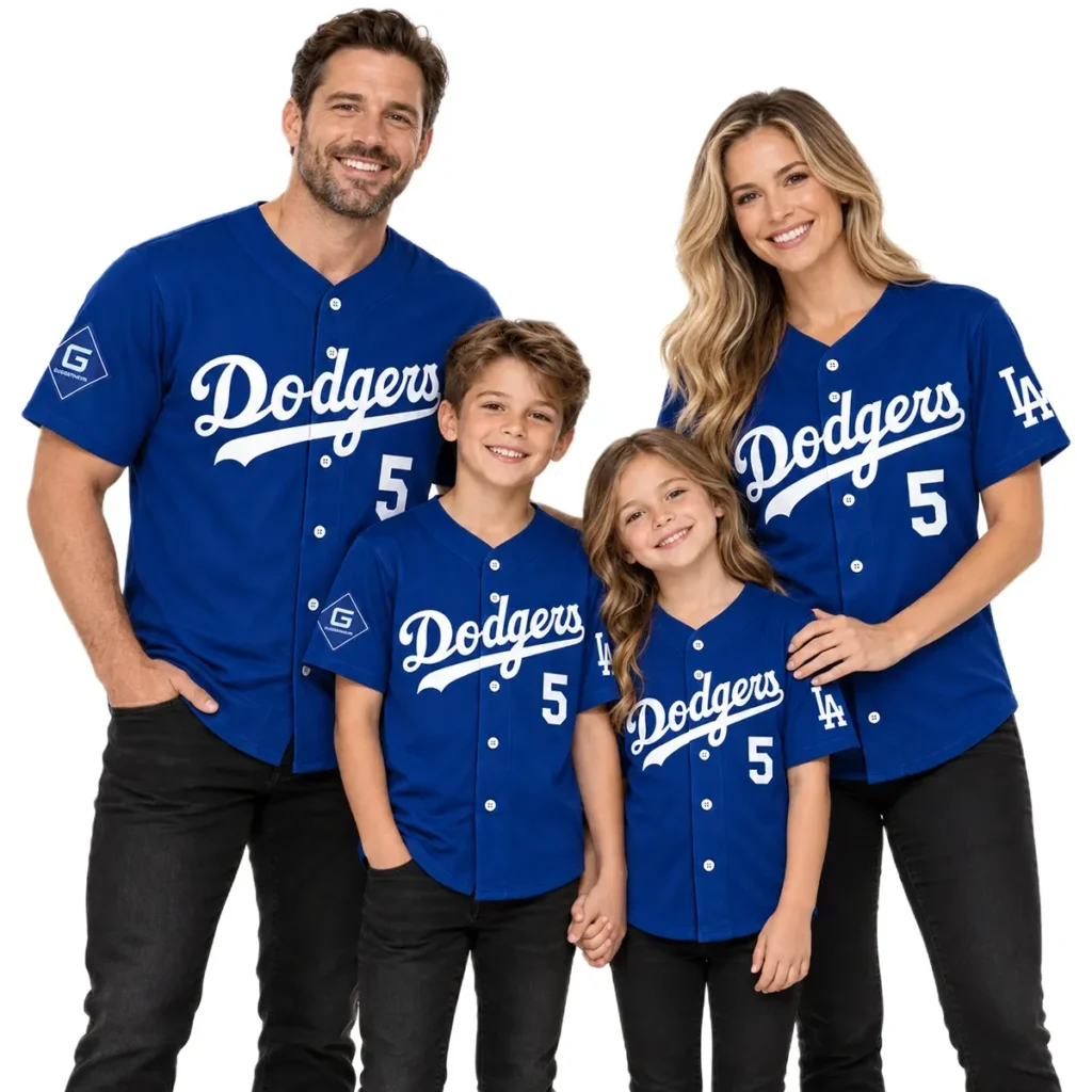 Los Angeles Dodgers Freddie Freeman Blue Home Jersey – Matchday Fan Edition