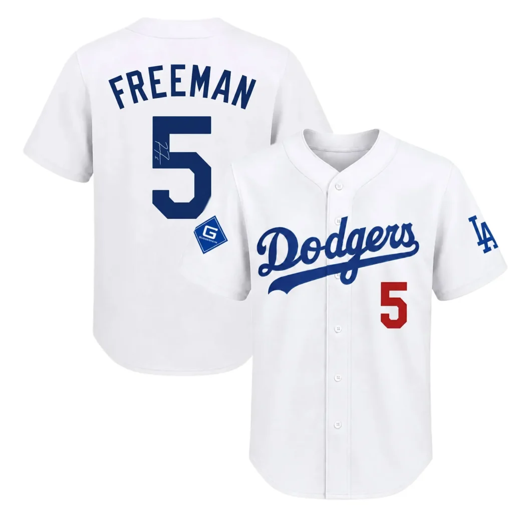 Los Angeles Dodgers Freddie Freeman Jersey – Custom Name & Number Edition