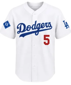 Los Angeles Dodgers Freddie Freeman Jersey – front view