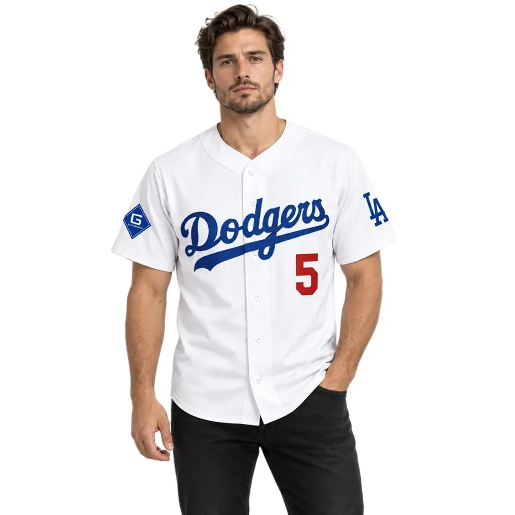 Los Angeles Dodgers Freddie Freeman Jersey – Custom Name & Number Edition