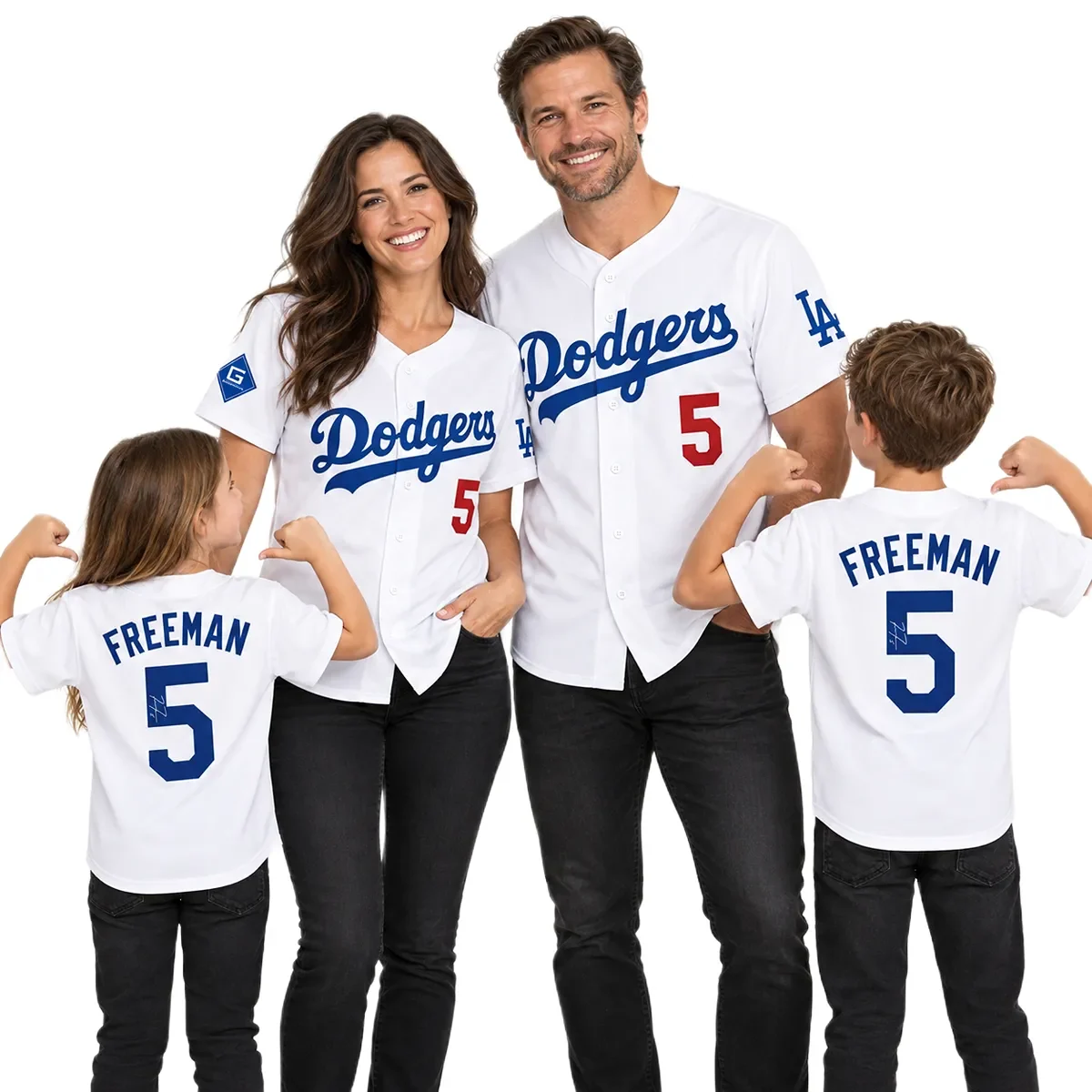 Los Angeles Dodgers Freddie Freeman Jersey – alternate view 5