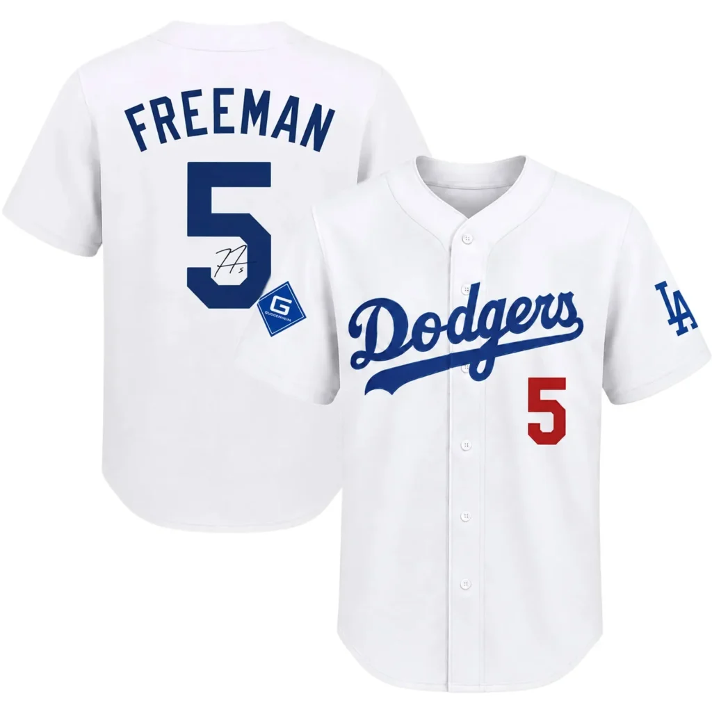 Los Angeles Dodgers Freddie Freeman Jersey – Home Crowd Fan Style