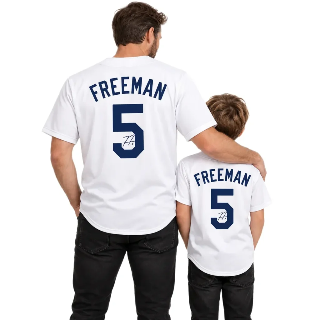 Los Angeles Dodgers Freddie Freeman Jersey – Home Crowd Fan Style