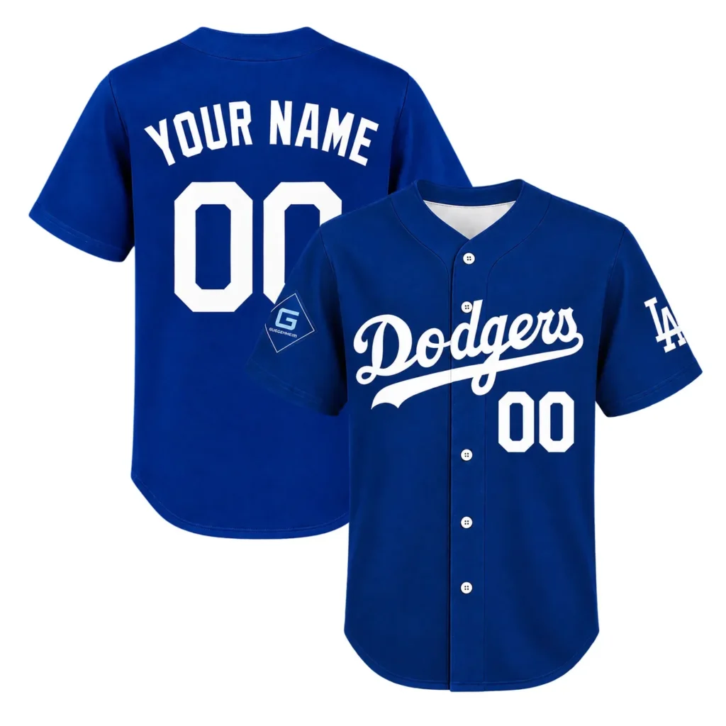 Los Angeles Dodgers Jersey – Personalized Fan Edition