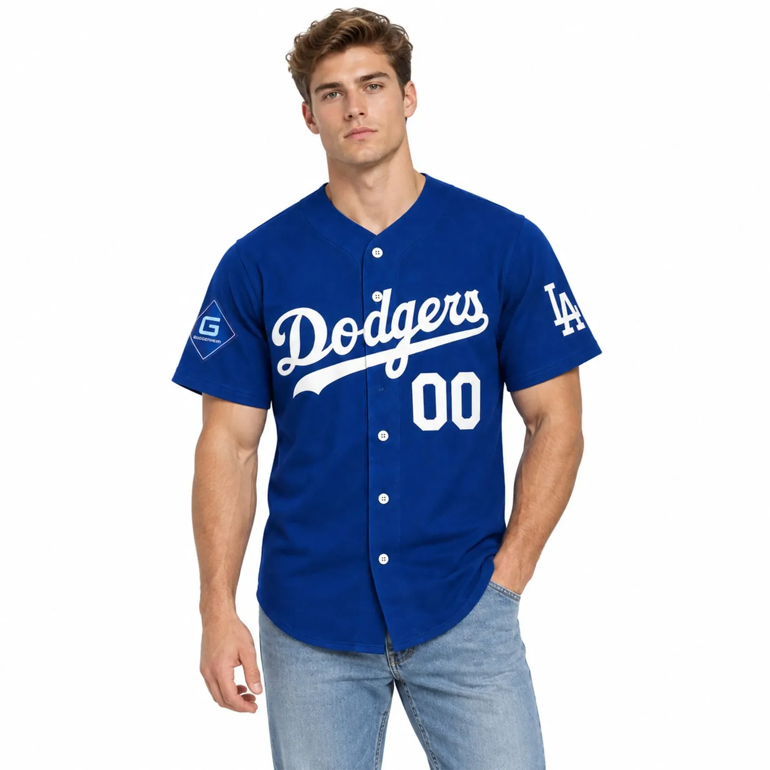 Los Angeles Dodgers Jersey – model view