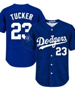 Los Angeles Dodgers Kyle Tucker Blue Jersey